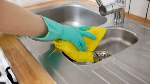 روش های نظافت و نگهداری از سینک ظرفشویی