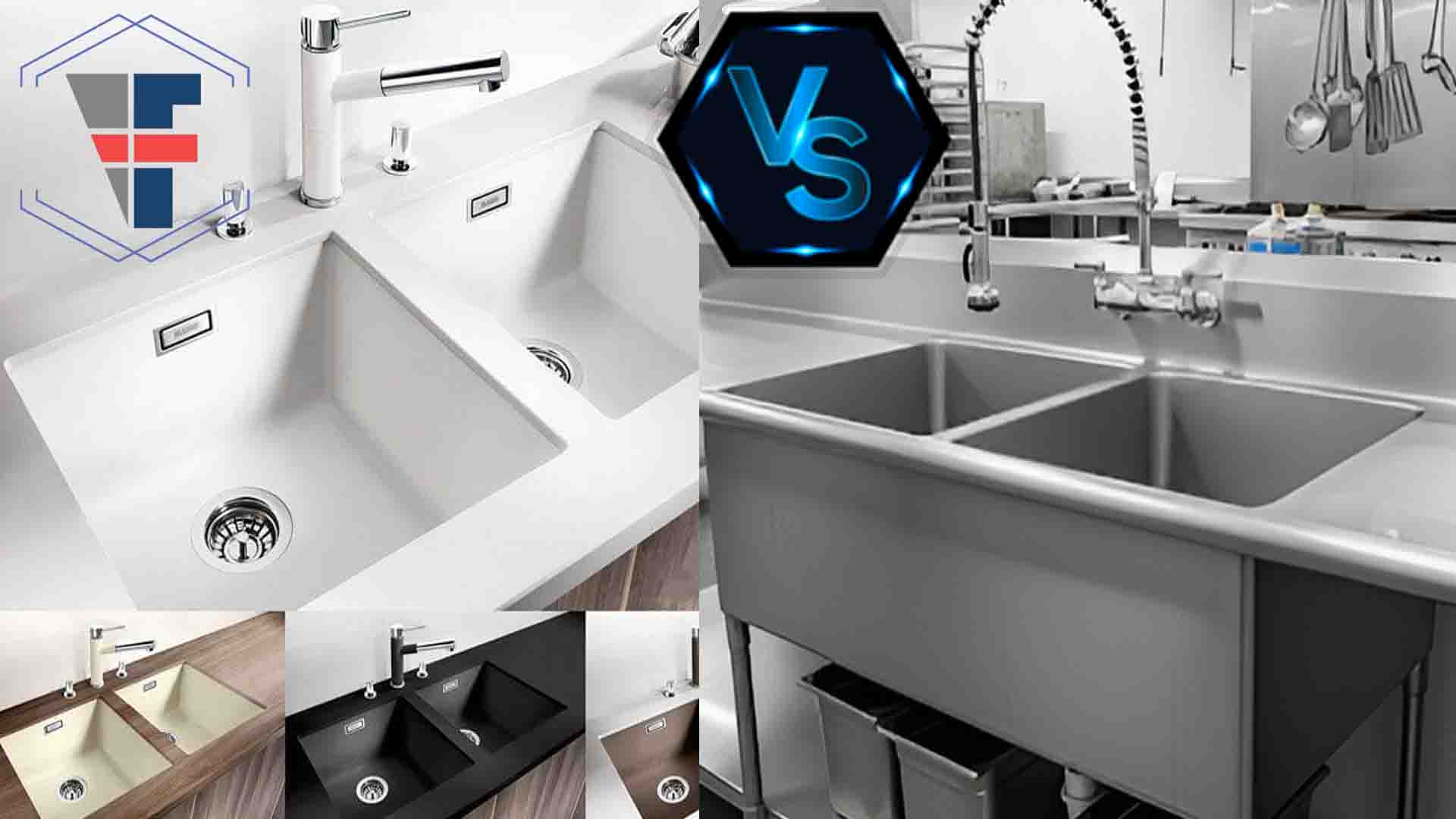 خرید سینک گرانیتی و استیل