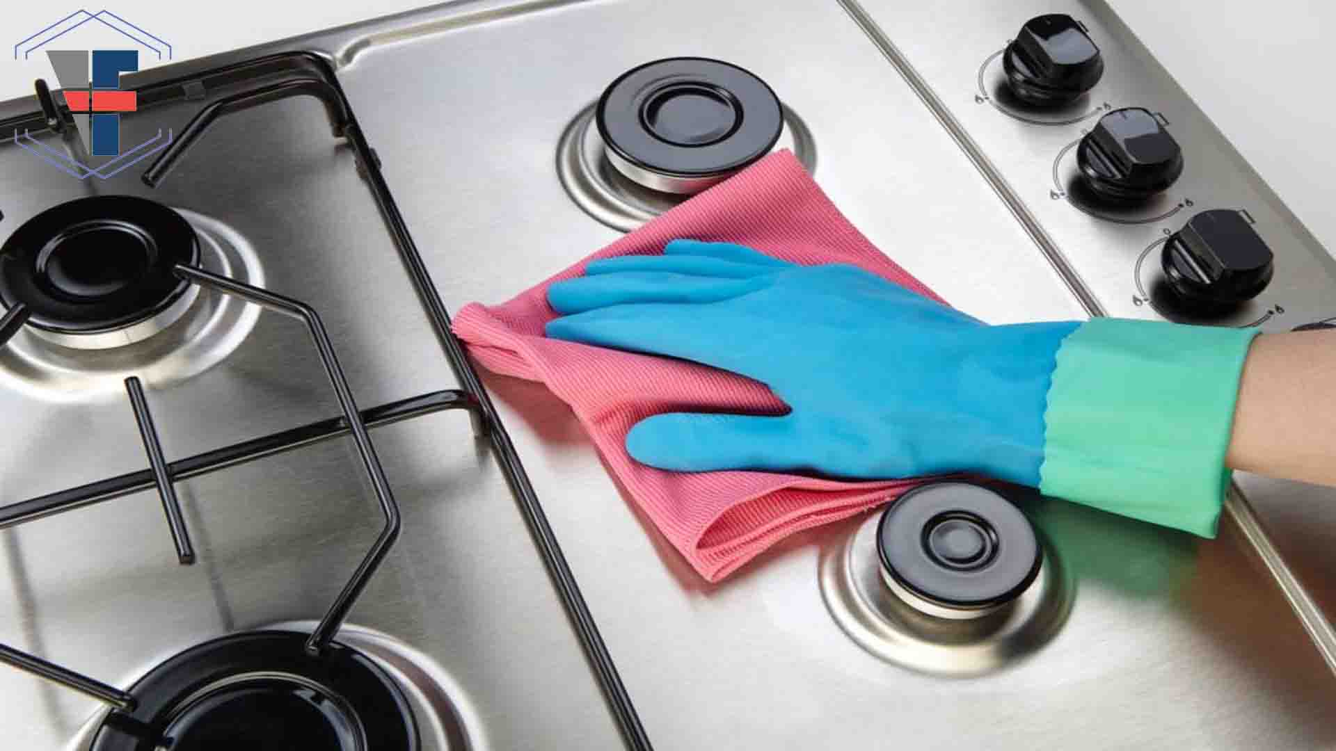 تمیز کردن استیل اشپزخانه