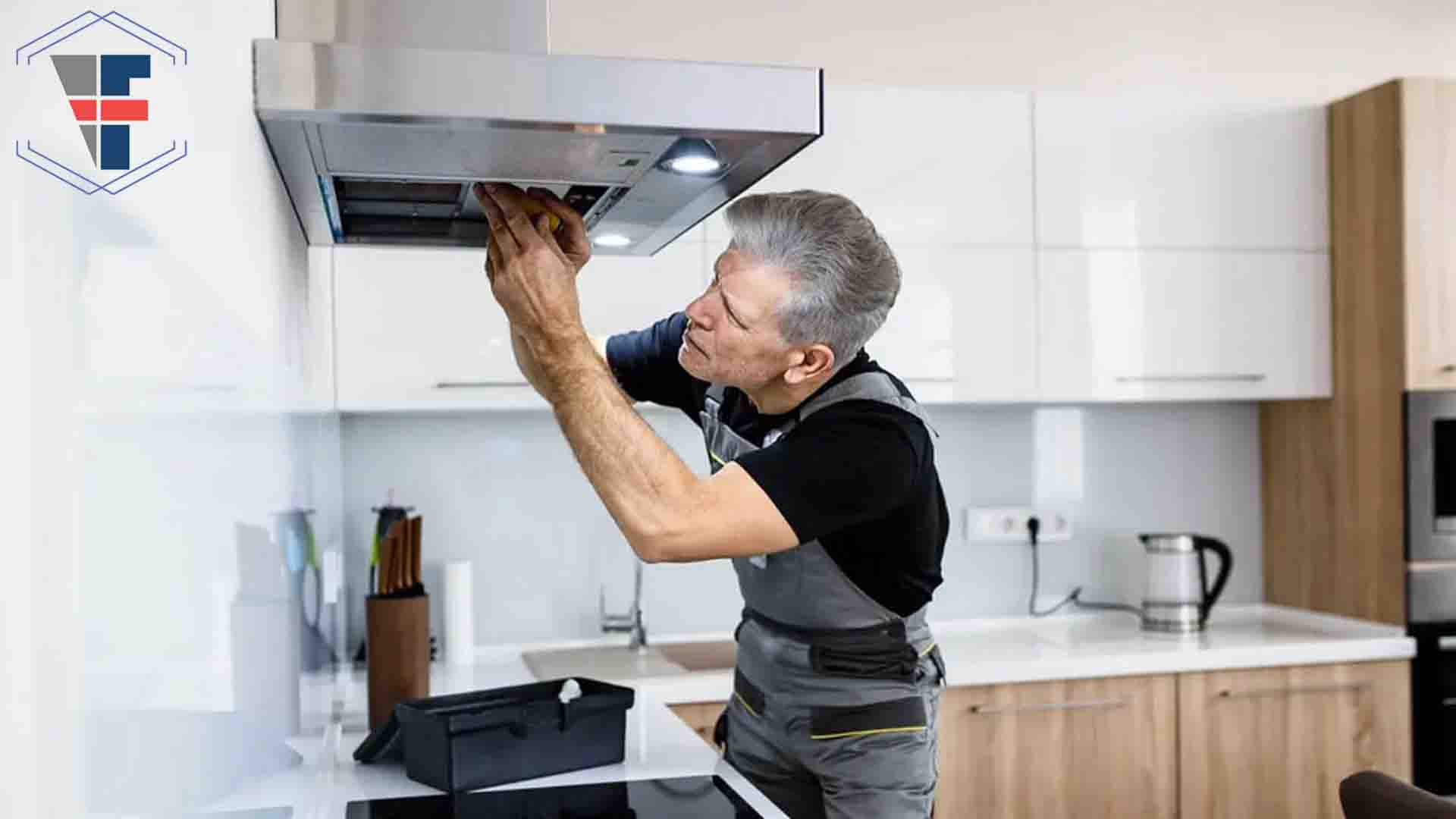 نصب کردن هود آشپزخانه